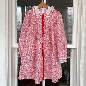 RUTH of CAROLINA vintage frock w/ ribbon and lace